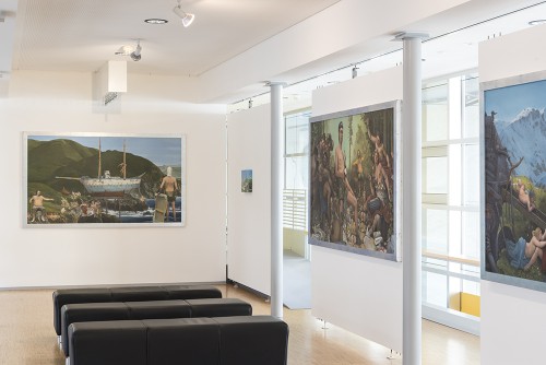 Bild einer Ausstellung