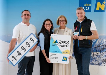 NÖ Bergerlebnispass: Super-Vorverkauf solange der Vorrat reicht NÖ Bergerlebnispass: Super-Vorverkauf solange der Vorrat reicht