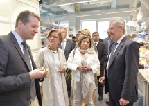 Am IST Austria sind rund 600 Forscher und Studenten tätig.