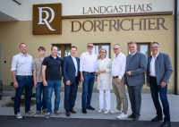 Heimspiel im Mostviertel - LH Mikl-Leitner besucht Landgasthaus Dorfrichter in St. Valentin