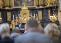 Landeshauptfrau Johanna Mikl-Leitner bei ihrer Festrede.