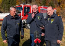 LH-Stv. Pernkopf bedankte sich bei den Einsatzkräften.