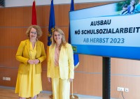 Pressetermin zum Thema „Ausbau der NÖ Schulsozialarbeit“ Pressetermin zum Thema „Ausbau der NÖ Schulsozialarbeit“