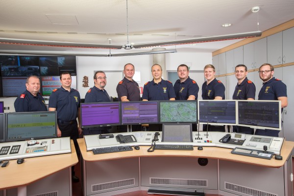 Das Team der Landeswarnzentrale
