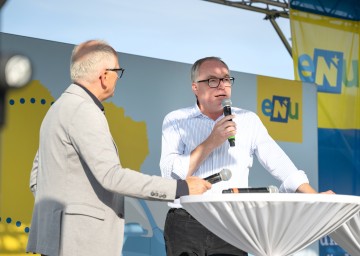 LH-Stellvertreter Stephan Pernkopf bei der NÖ Energie-Tour 2022.