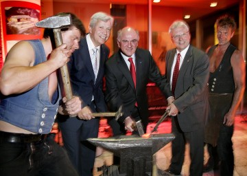 NÖ Landesausstellung 2007: In Waidhofen an der Ybbs steht das Element Feuer im Mittelpunkt.