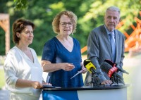 Inklusive Spielräume bei der Waldschule Wiener Neustadt eröffnet