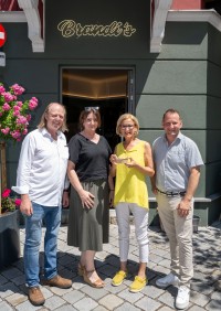 LH Mikl-Leitner besucht Eissalon Brandi´s in Purgstall an der Erlauf