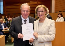 Auch der ehemalige Bezirkshauptmann Johannes Kranner wurde verabschiedet.
