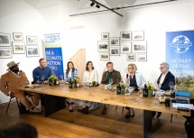 Landeshauptfrau Johanna Mikl-Leitner sprach in der Eröffnungsdiskussion von Stolz darüber, dass der Austrian World Summit nun eine Basis in Niederösterreich habe – ein Land, wo die Energiewende bereits voll in Gang sei.