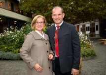 Landeshauptfrau Johanna Mikl-Leitner und Bürgermeister Otto Auer.