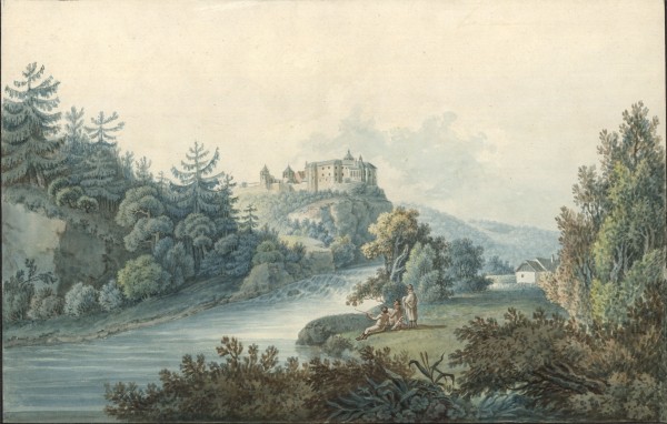 Schloss Rosenburg um 1750