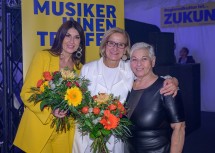 Landeshauptfrau Johanna Mikl-Leitner, Monika Ballwein und Jazz Gitti (beide Musikerinnen waren Teil des Showprogrammes) freuten sich über eine gelungene Veranstaltung.
