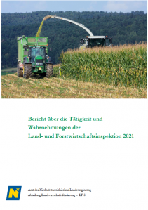 Tätigkeitsbericht der Land- und Forstwirtschaftsinspektion 2021