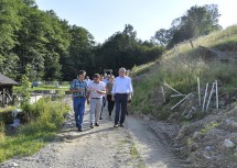 LH-Stellvertreter Stephan Pernkopf (rechts vorne) informierte sich vor Ort.