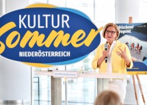 Landeshauptfrau Johanna Mikl-Leitner stellte den „Kultursommer Niederösterreich“ vor.