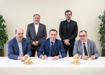(v.l.n.r.) Johannes Pressl, Raimund Hager, LR Jochen Danninger, Conrad Miller, Rupert Dworak