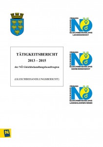Bericht der NÖ Gleichbehandlungsbeauftragten 2013-2015 Broschüre