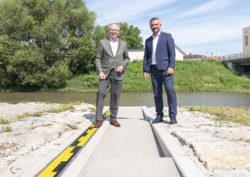 LH-Stellvertreter Stephan Pernkopf und Landesrat Heinrich Dorner