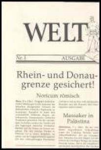 Welt & Zeit. Eine Zeitung aus dem 1. Jahrhundert n. Chr.