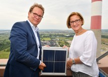 Der EVN-Standort Dürnrohr wird mit Investitionen von rund 20 Millionen Euro, darunter in eine Photovoltaikanlage für rund 6.000 Haushalte, weiterentwickelt.