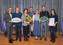 Die Kategorie „Einsteiger des Jahres“ gewann die Familie Pillgrab mit dem Gasthof „Zur Linde" in St. Valentin