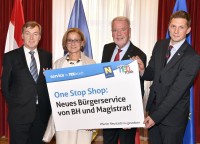Wiener Neustadt: Neues Bürgerservice-Zentrum von Magistrat und Bezirkshauptmannschaft