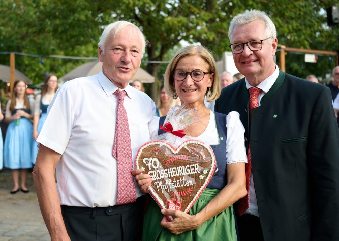 LH Mikl-Leitner eröffnet 70. Großheurigen Pfaffstätten