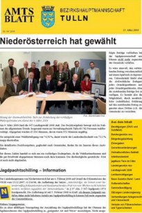 Amtsblatt BH Tulln