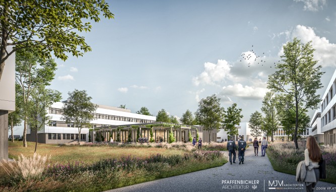 Polizeisicherheitszentrum St. Pölten - Vorentwurf freigegeben