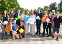 Landeshauptfrau Johanna Mikl-Leitner besuchte die Musikschule der Landeshauptstadt St. Pölten.