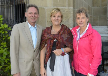 Neugestaltung des Unterrichts an den Landwirtschaftlichen Berufs- und Fachschulen: Landesschulinspektor Dipl.-HLFL-Ing. Karl Friewald, Bildungs-Landesrätin Mag. Barbara Schwarz und Schulinspektorin Ing. Agnes Karpf-Riegler. (v.l.n.r.)