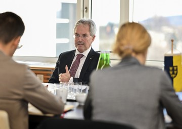 Landtagspräsident Karl Wilfing zog Bilanz über die auslaufende XIX. Gesetzgebungsperiode.