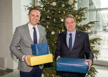 Landesrat Jochen Danninger und WKNÖ-Präsident Wolfgang Ecker.