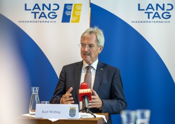 Konferenz der Landtagspräsidentinnen und Landtagspräsidenten im Weinviertel unter dem Vorsitz von Präsident Karl Wilfing