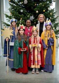 LH Mikl-Leitner empfing Sternsinger-Abordnung und Projektpartnerin aus Tansania