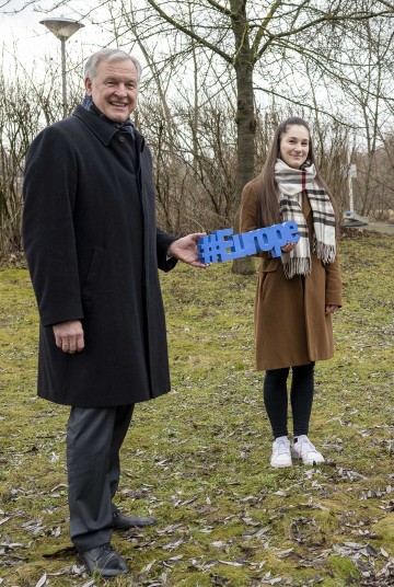 "Europäisches Jahr der Jugend": Landesrat Martin Eichtinger mit Maria Haidn