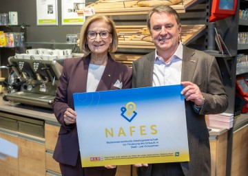 NAFES unterstützt neues Dorfzentrum in Heiligenkreuz