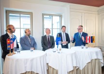 LH-Stellvertreter Stephan Pernkopf (re.) sprach im Rahmen des Pressegespräches davon, „die Zusammenarbeit im Bereich Wassermanagement künftig noch zu verstärken.“