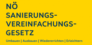 Leitfaden zum NÖ Sanierungsvereinfachungsgesetz