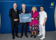 (v.l.n.r.) Franz Laback (GF Gesundheitsregion Mitte), Landesrat Anton Kasser, Elisabeth Bräutigam (Vorständin LGA) und Herbert Huscsava (Ärztlicher Direktor Klosterneuburg).