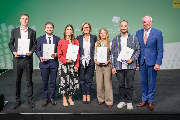 Gruppenfoto Wissenschaftspreis