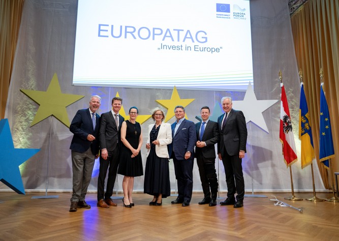 Europatag unter dem Motto „Invest in Europe“ in Wiener Neustadt