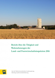 Tätigkeitsbericht der Land- und Forstwirtschaftsinspektion 2016