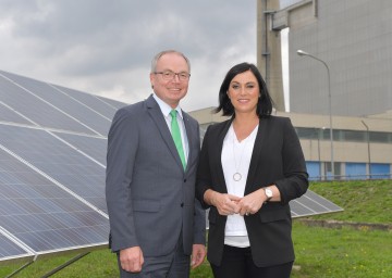 LH-Stellvertreter Stephan Pernkopf und Umweltministerin Elisabeth Köstinger