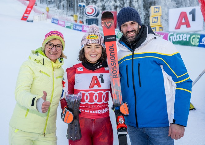AUDI FIS Damen Skiweltcup Semmering 2025: Scheib feiert umjubelten Heimsieg vor tausenden Skifans am Semmering