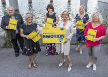 Ehrenamtliche im Kulturbereich (v.l.): Walter Pernikl, Marina Scheutz, Leopoldine Salzer, Landeshauptfrau Johanna Mikl-Leitner, Christa Fleschitz, Alexandra Rieder