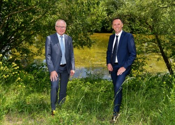 Landesrat Jochen Danninger und LH-Stellvertreter Stephan Pernkopf