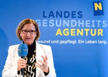 Landeshauptfrau Johanna Mikl-Leitner bei der heutigen Präsentation.
