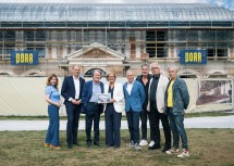 Feier zum Bauabschluss der ersten Bauphase in Grafenegg: die Alte Reitschule wird künftig zum Rudolf-Buchbinder-Saal, einem Konzertsaal für Kammermusik.